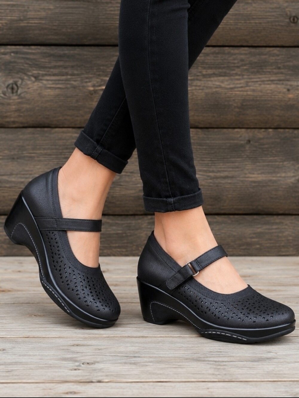 Rialto NEW Vivian Y2K Academia Revival Mary Jane Comfort Clog Heels 9M